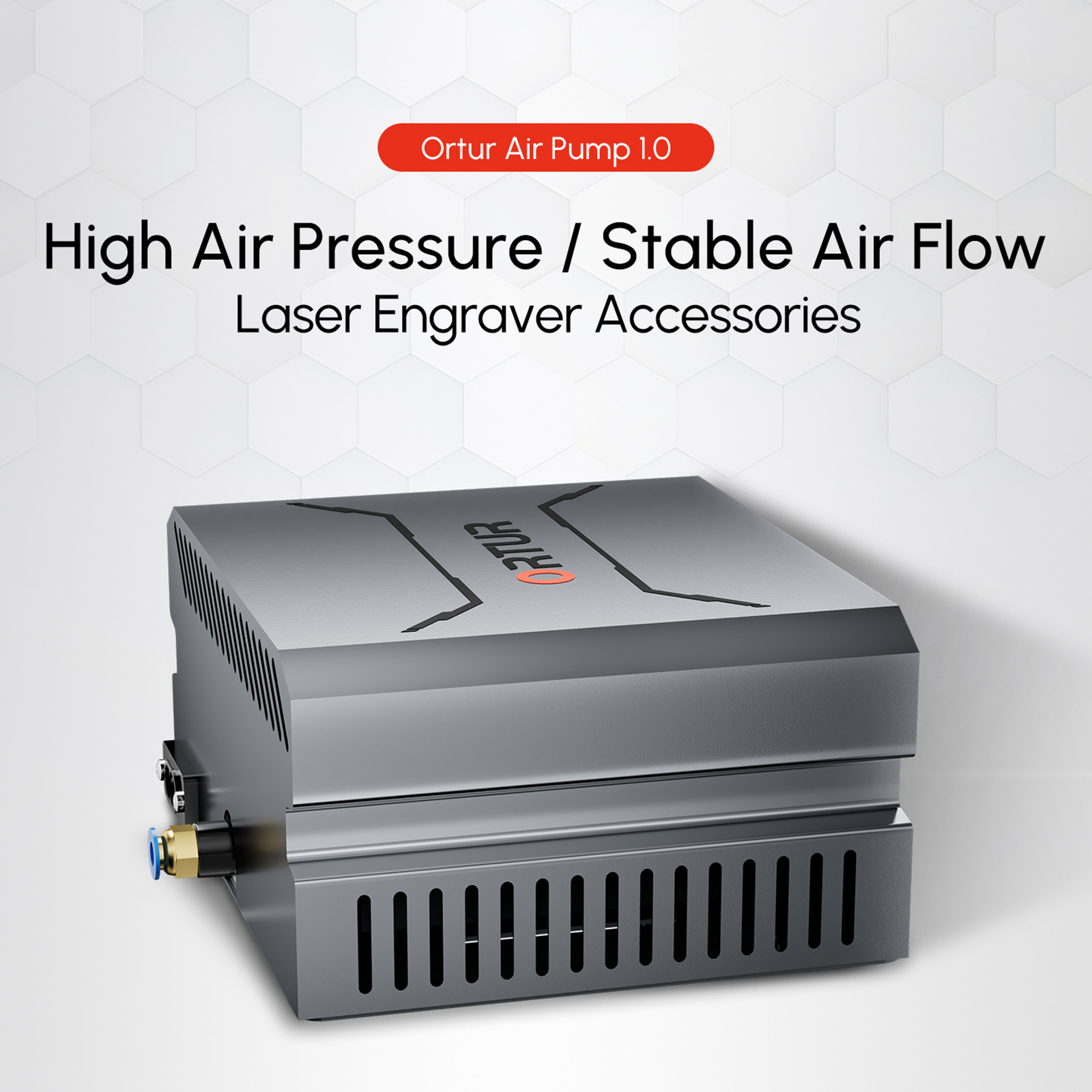 Ortur Air Assist Pump 50L/Min  - đánh giá và giá Air Assist Pump Laser