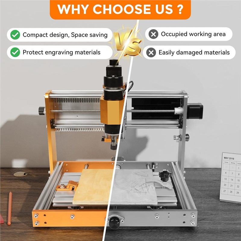 Desired-Clamps For 3018 CNC Ma - đánh giá và giá Dust Shoe Cnc