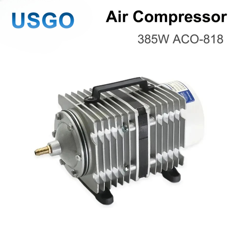 USGO ACO-818 385W Electromagne - đánh giá và giá Air Assist Pump Laser