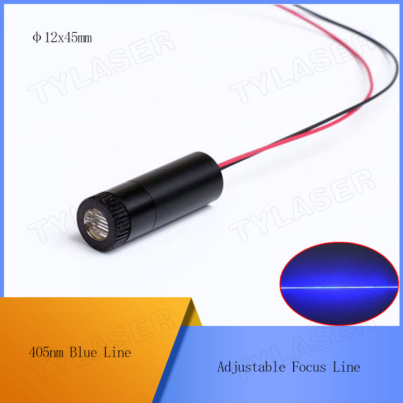 D12X45mm Focusable 405nm Blue  - đánh giá và giá Industrial Blue Laser