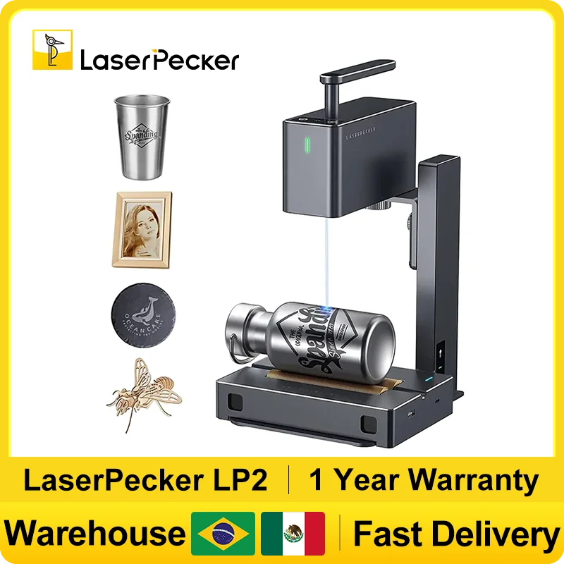 60W LASERPECK 2 Khắc Hàng Mới  - đánh giá và giá Industrial Laser Equipment
