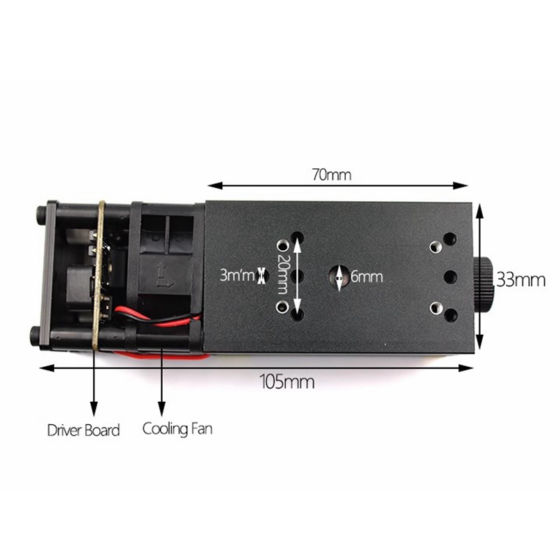 405nm ~ 850nm Focusable Head R - đánh giá và giá Industrial Blue Laser