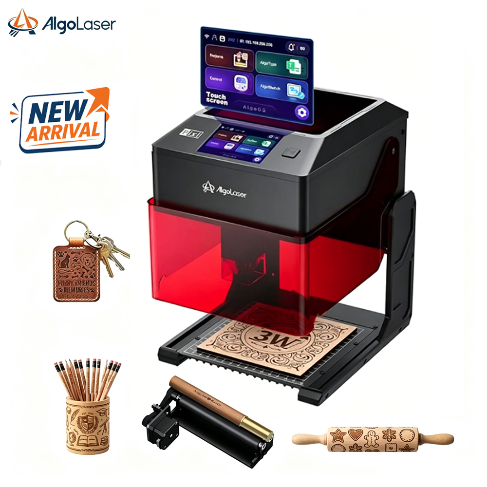 AlgoLaser Mini Portable 5W Las - đánh giá và giá Industrial Laser Etching Machine