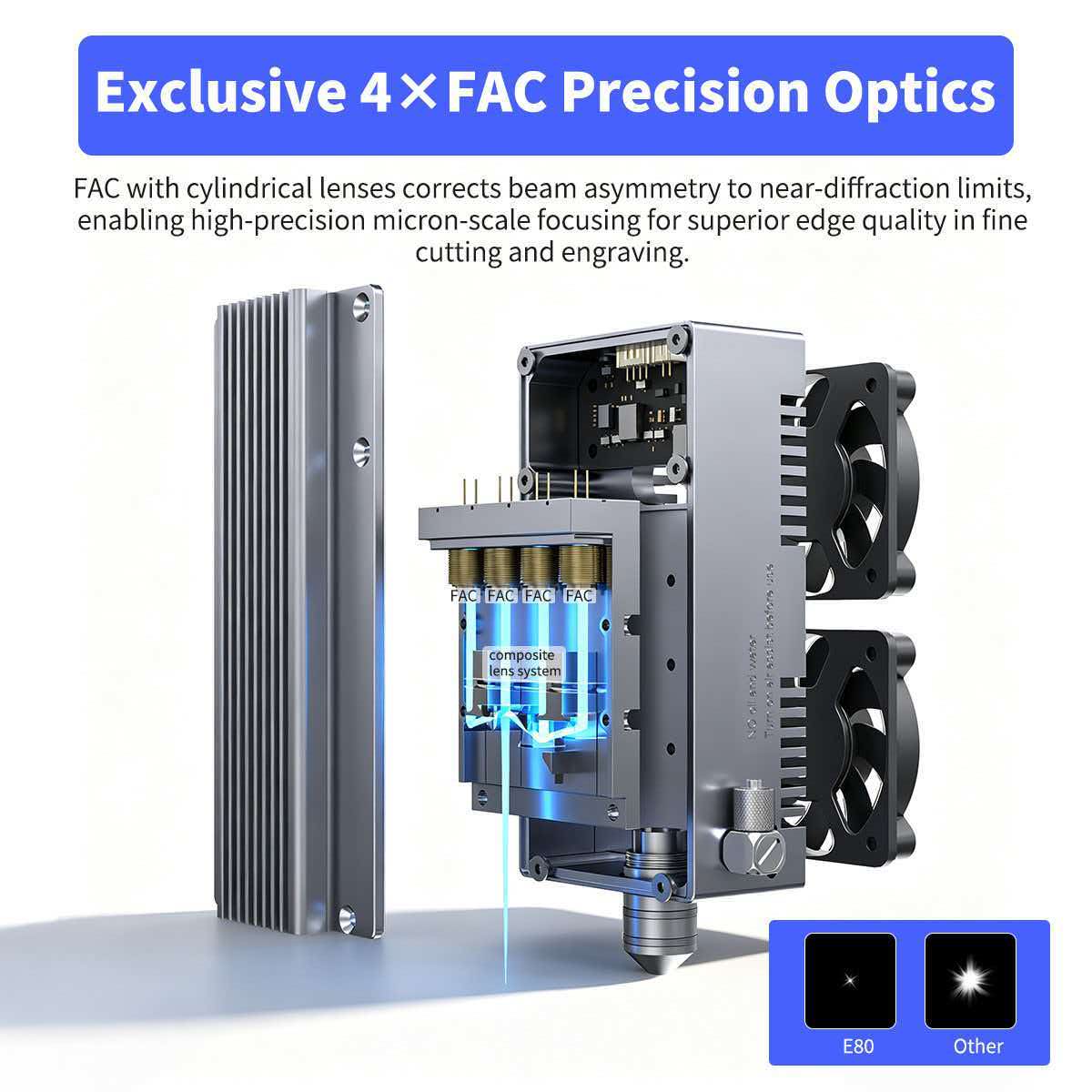 NEJE Max4 V2 E80 80W Laser Eng - đánh giá và giá Industrial Laser Drill