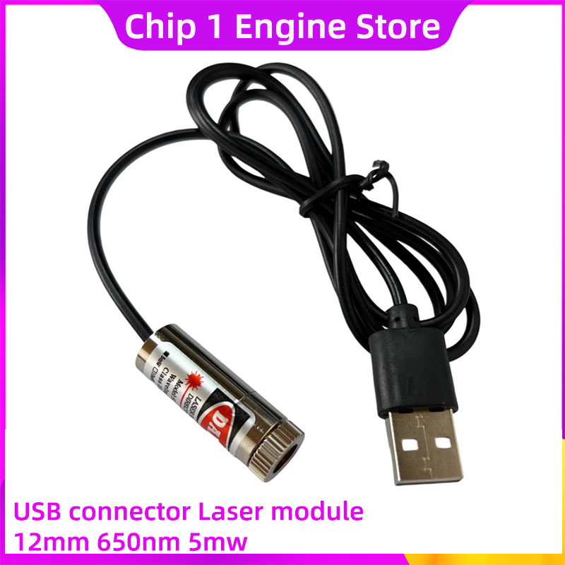 650nm Copper Laser pointer usb - đánh giá và giá Industrial Laser Line Module