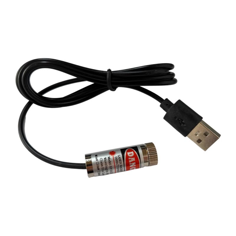 650nm Copper Laser pointer usb - đánh giá và giá Industrial Laser Line Module