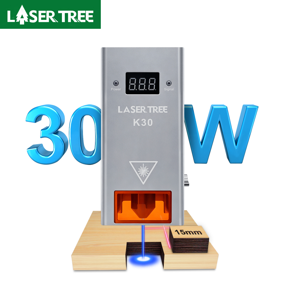 LASER TREE K30 30W Optical Pow - đánh giá và giá Industrial Blue Laser