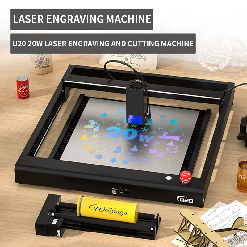20W Laser Engraver  U20 Laser  - đánh giá và giá Air Assist Pump Laser