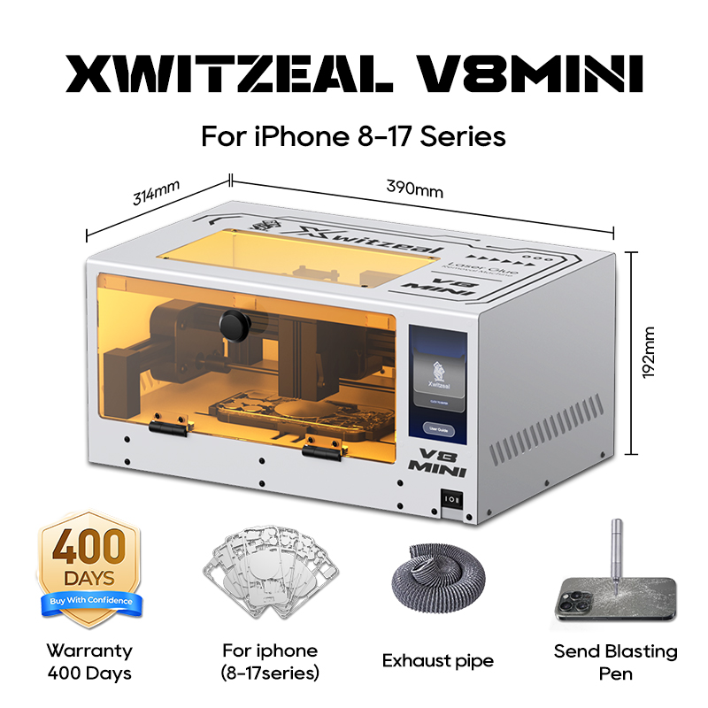 Xwitzeal® V8 MINI Laser Glue R - đánh giá và giá Industrial Handheld Laser