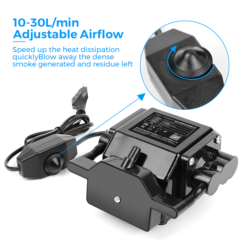 TwoTrees 30L/Min Laser Air Ass - đánh giá và giá Air Assist Pump Laser