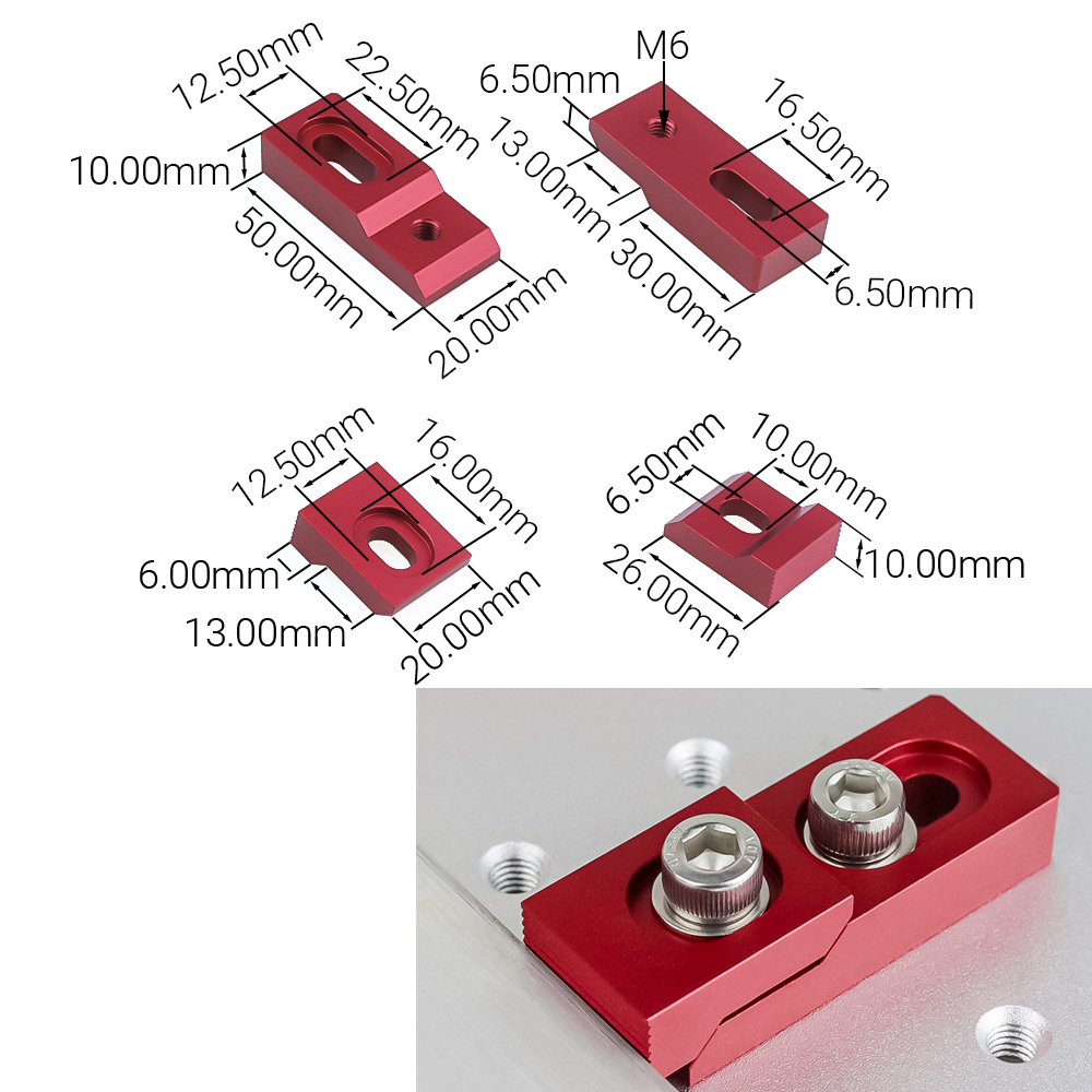 90° CNC Corner Clamp Jig with  - đánh giá và giá Dust Shoe Cnc