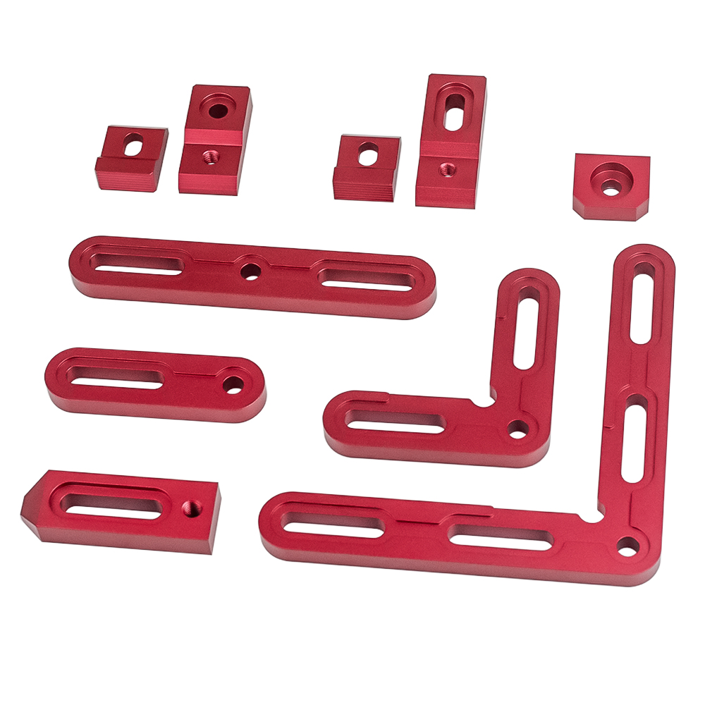 90° CNC Corner Clamp Jig with  - đánh giá và giá Dust Shoe Cnc