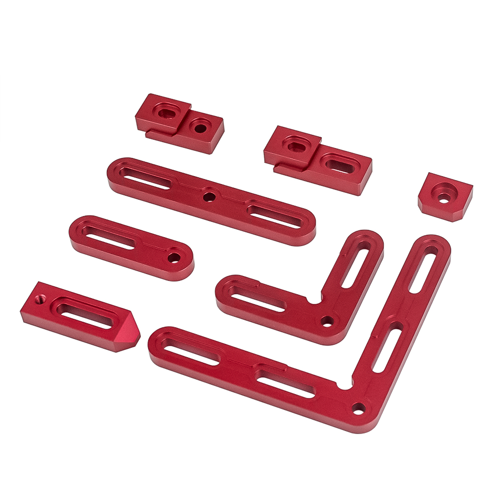 90° CNC Corner Clamp Jig with  - đánh giá và giá Dust Shoe Cnc