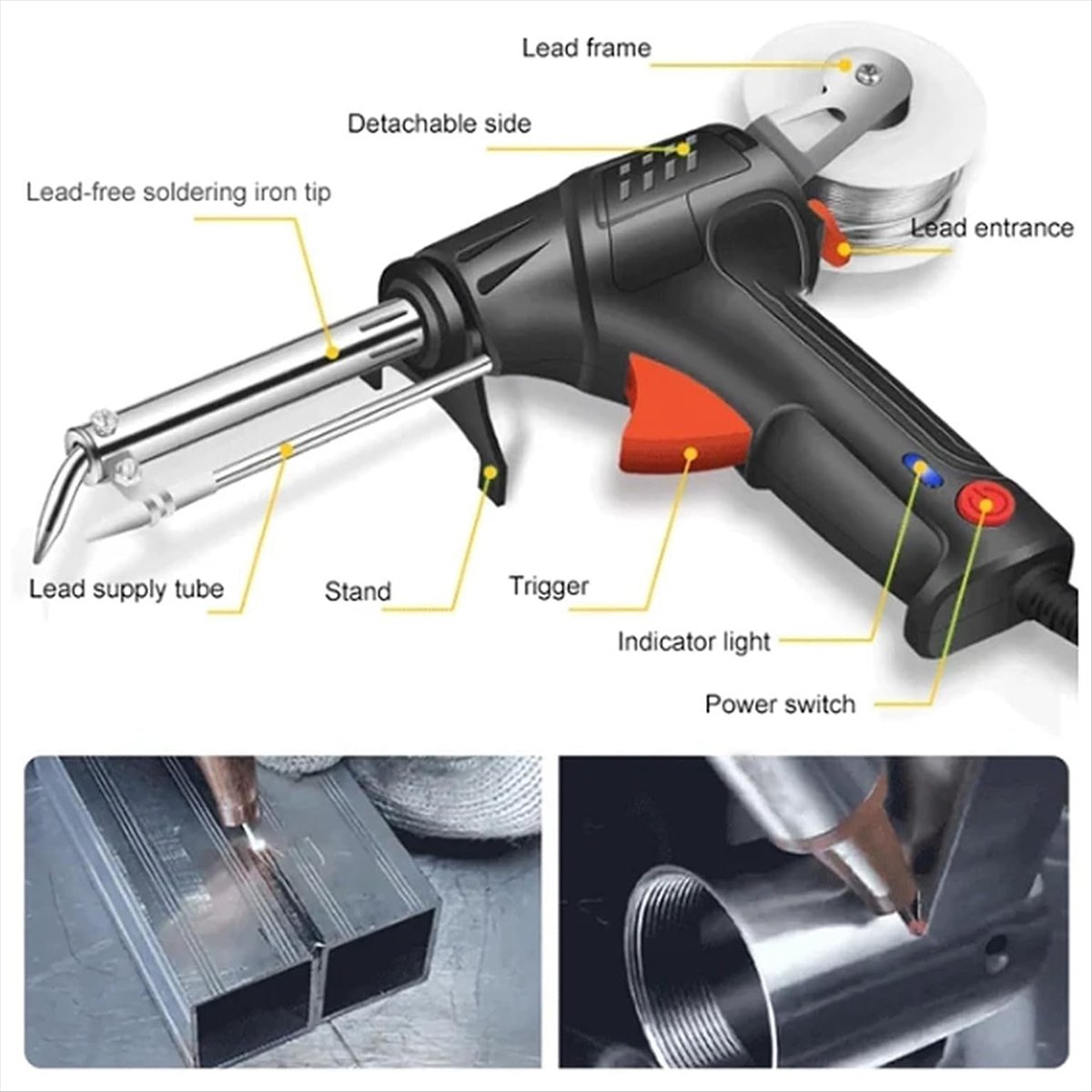 A69T Internally Heated Industr - đánh giá và giá Industrial Grade Laser Welder