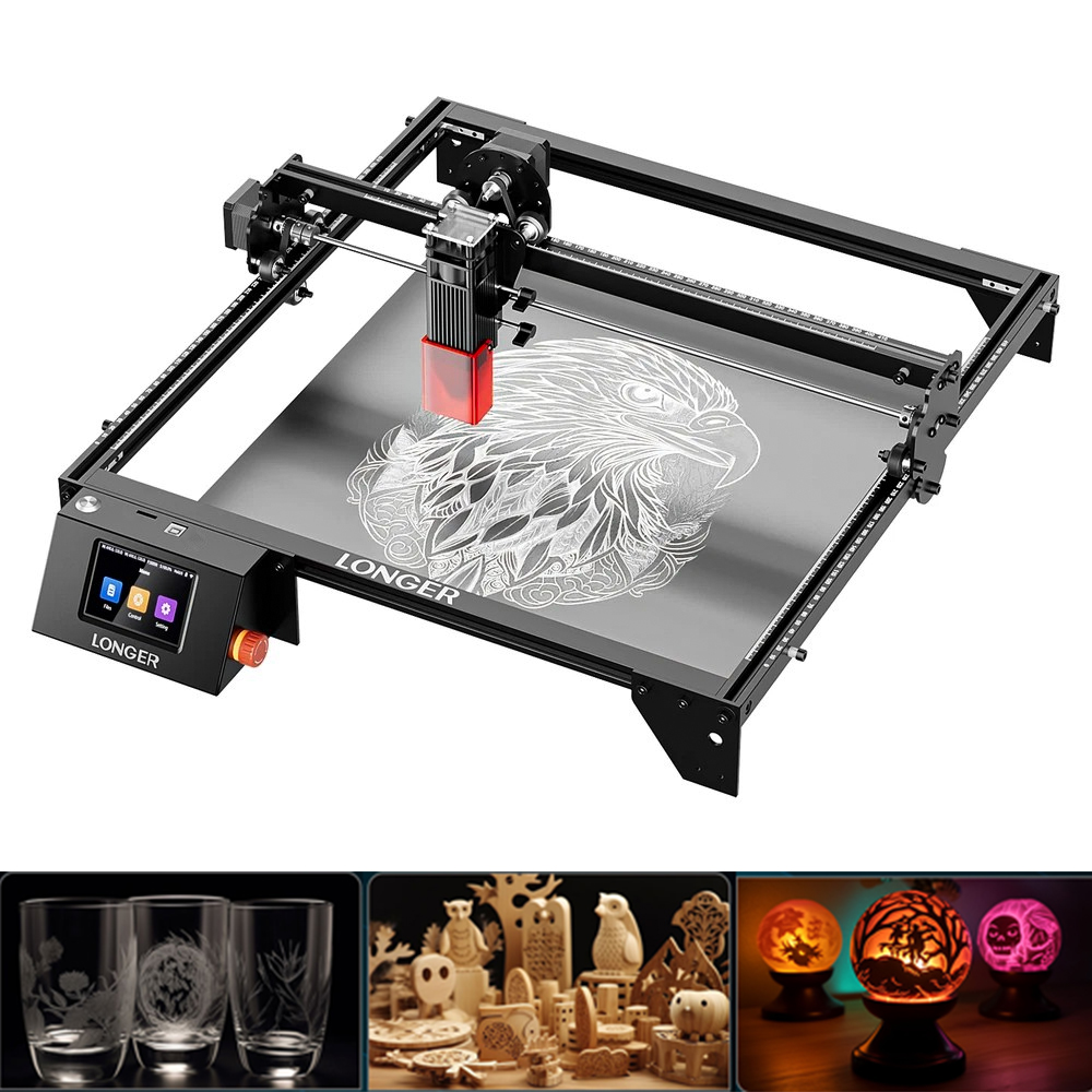 LONGER 20W Laser Engraver & Cu - đánh giá và giá Industrial Laser Equipment