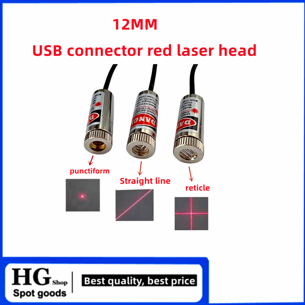12mm 5mw adjustable focus red  - đánh giá và giá Industrial Laser Line Module