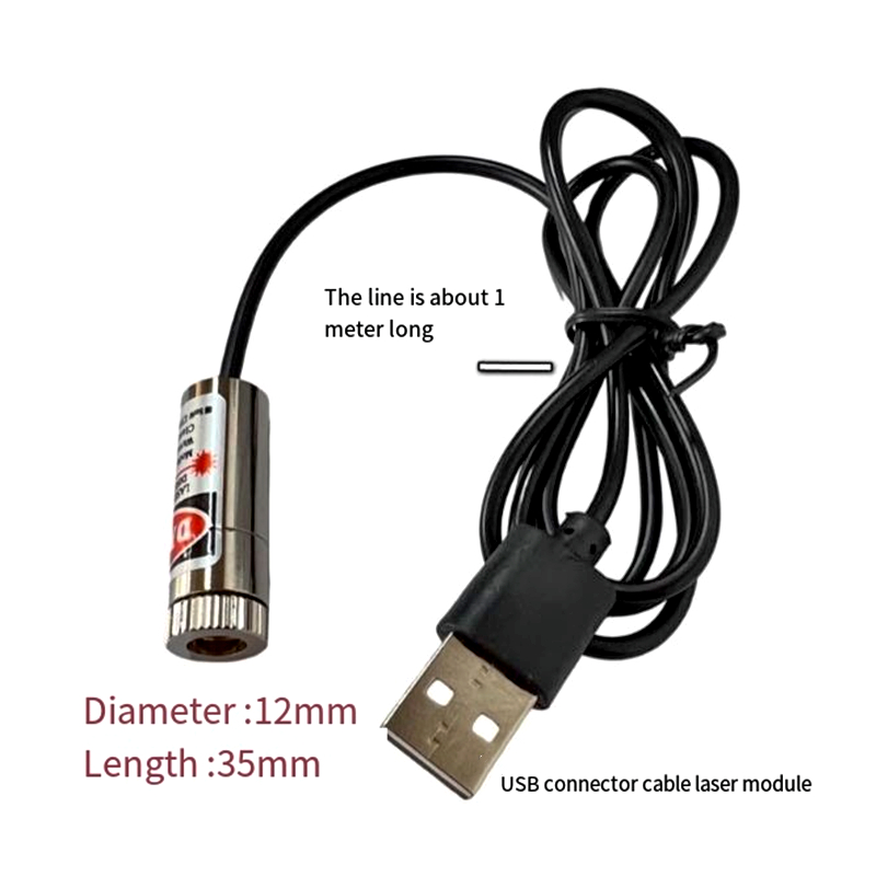 12mm 5mw Adjustable focus red  - đánh giá và giá Industrial Laser Line Module