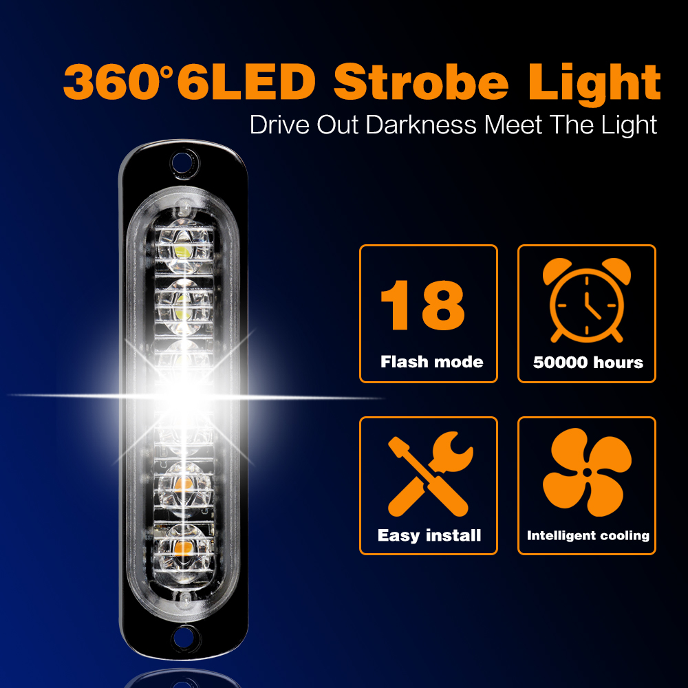 6 LED Strobe Warning Lights St - đánh giá và giá Industrial Laser Pointer 24V