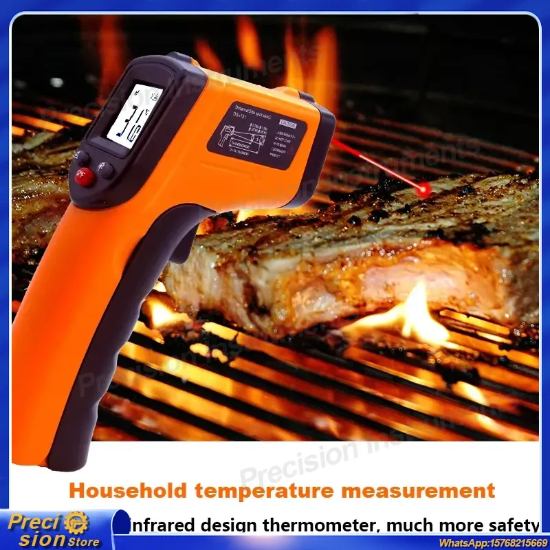 Infrared Thermometer Gun Non C - đánh giá và giá Industrial Handheld Laser