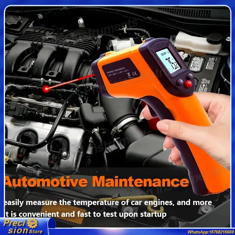 Infrared Thermometer Gun Non C - đánh giá và giá Industrial Handheld Laser