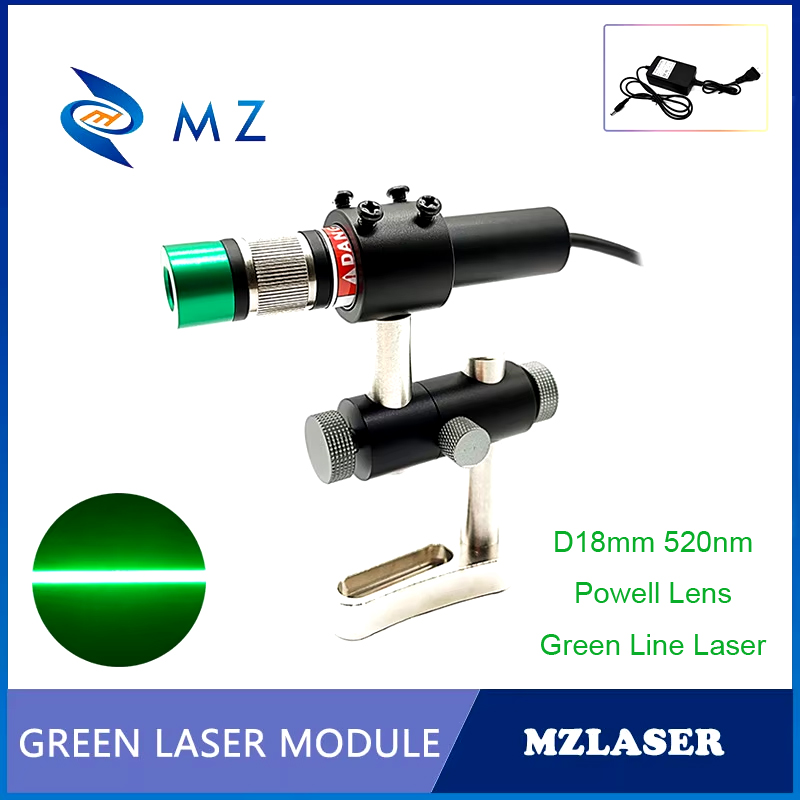 Powell Lens Green Line Laser D - đánh giá và giá Industrial Laser Line Module